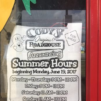 Cody's Original Roadhouse - Steakhouses Near Me - Bradenton, Florida Cody's Original Roadhouse - Steakhouses Near Me - Bradenton, Florida