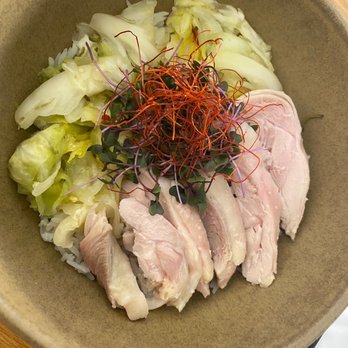 Steep - Steamed veggies with Chicken Rice - Tea Rooms Near Me - Los Angeles, California Steep - Steamed veggies with Chicken Rice - Tea Rooms Near Me - Los Angeles, California