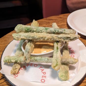 Tapeo - Tempura Asparagus - Tapas Bars Near Me - Barcelona, B