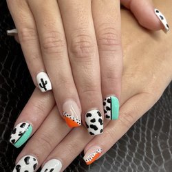 J Nails - Just a girl loves cows