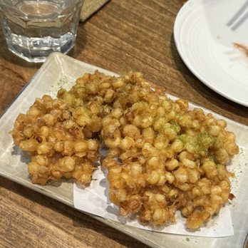 Kiraku - Corn Tempura - Tapas/Small Plates Near Me - Berkeley, California Kiraku - Corn Tempura - Tapas/Small Plates Near Me - Berkeley, California