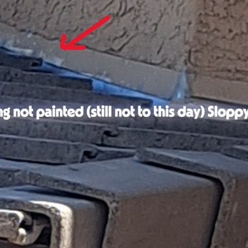 Jim Brown & Sons Roofing - Flashing not painted. They had the paint because they painted all the vents. Sloppy work - Roofing Near Me - Glendale, Arizona Jim Brown & Sons Roofing - Flashing not painted. They had the paint because they painted all the vents. Sloppy work - Roofing Near Me - Glendale, Arizona