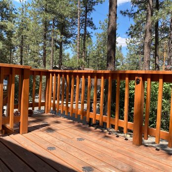 Mike Wochner-RE/MAX Big Bear - Ours backed deck - Real Estate Agents Near Me - Big Bear Lake, California