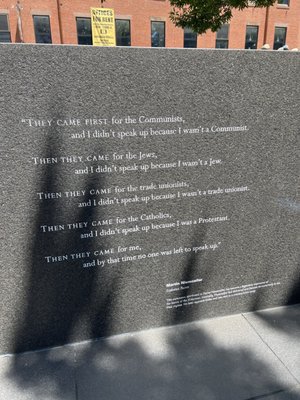 The New England Holocaust Memorial by null