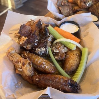 Moonrunners Saloon - Garlic Parmesan wings - Chicken Wings Near Me - Dunn, North Carolina Moonrunners Saloon - Garlic Parmesan wings - Chicken Wings Near Me - Dunn, North Carolina