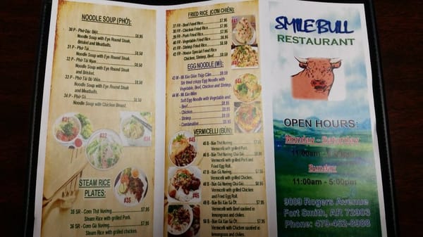 Menu photo 2 Smile Bull Fort Smith, AR Menu photo 2 Smile Bull Fort Smith, AR