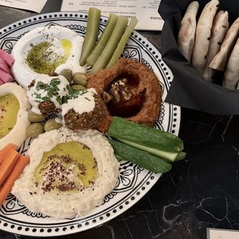 Falasteen - Mezze sampler - Middle Eastern Near Me - San Francisco, California