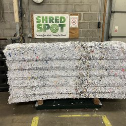 Shred Spot - Shredded Paper Bale