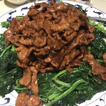 Yea's Wok - Spinach and beef - Chinese Near Me - Newcastle, Washington Yea's Wok - Spinach and beef - Chinese Near Me - Newcastle, Washington