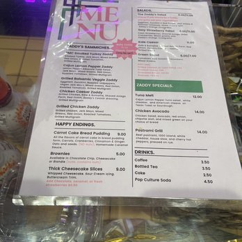 Zaddy’s - Menu - Salad Near Me - Atlanta, Georgia Zaddy’s - Menu - Salad Near Me - Atlanta, Georgia