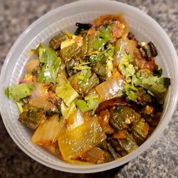 Turmeric House - Bhindi Masala (takeout)