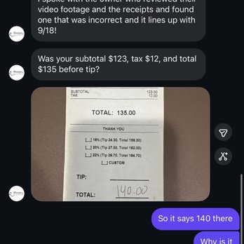 Ilbunjee - Tip fraud. There excuse for this is "data entry error". Yeah right? Give a better excuse . - Korean Near Me - Santa Clara, California
