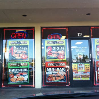 Juan Pollo - Front Window - Fast Food Near Me - Colton, California