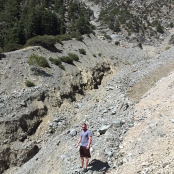 Big Horn Mine - Trail is above him - Hiking Near Me Big Horn Mine - Trail is above him - Hiking Near Me