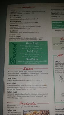 Menu photo 4 Villa Pizza Mattoon, IL Menu photo 4 Villa Pizza Mattoon, IL