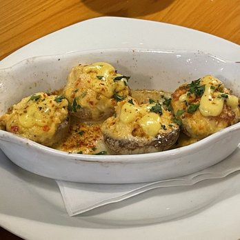 The Elk House Eatery - Crab mushrooms! - Seafood Near Me - St. Augustine, Florida