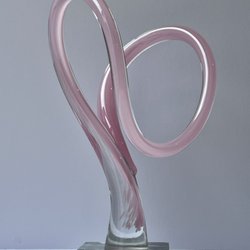 Glass work by local artist Margot Dermody.