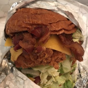 Do-Rite Donuts & Chicken - The CBR Sandwich (chicken, cheddar, bacon & ranch) - Donuts Near Me - Chicago, Illinois Do-Rite Donuts & Chicken - The CBR Sandwich (chicken, cheddar, bacon & ranch) - Donuts Near Me - Chicago, Illinois