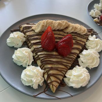 Crepe House Cafe - Strawberry Banana Crepe - Cafes Near Me - Chicago, Illinois Crepe House Cafe - Strawberry Banana Crepe - Cafes Near Me - Chicago, Illinois