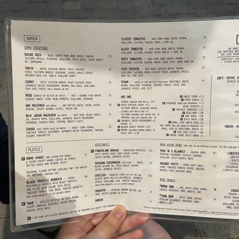 DOMU - Food menu - Ramen Near Me - Orlando, Florida