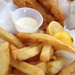 The Reef Mobile Kitchen - Fish and Chips, but I started eating them before I took a picture.