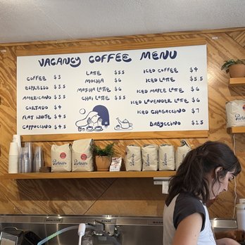 Vacancy Coffee - Menu - Coffee & Tea Near Me - Newport Beach, California Vacancy Coffee - Menu - Coffee & Tea Near Me - Newport Beach, California