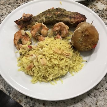 DishDash - Grilled Salmon and shrimp - Middle Eastern Near Me - Sunnyvale, California