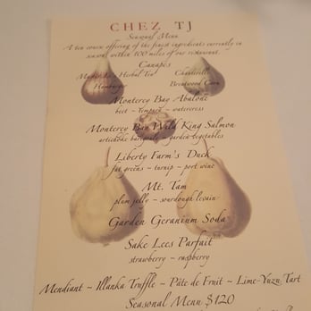 Chez TJ - French Near Me - Mountain View, California Chez TJ - French Near Me - Mountain View, California