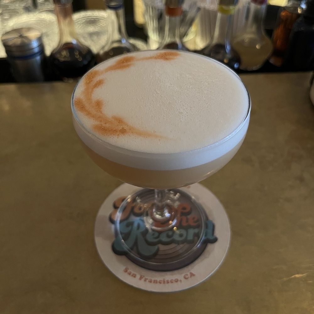 For The Record - Whiskey sour - Cocktail Bars Near Me - San Francisco, California