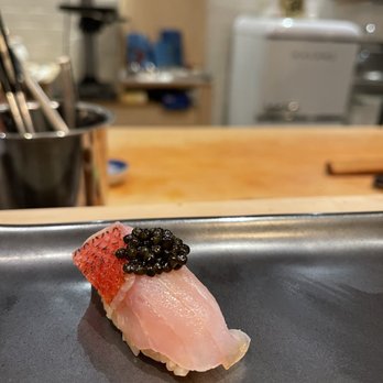 5Kinokawa - a sushi with cavia on it - Japanese Near Me - Houston, Texas 5Kinokawa - a sushi with cavia on it - Japanese Near Me - Houston, Texas
