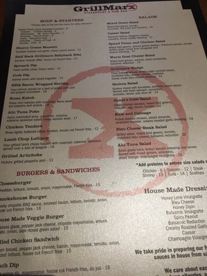 Menu photo 1 GrillMarx Steakhouse & Raw Bar Olney, MD Menu photo 1 GrillMarx Steakhouse & Raw Bar Olney, MD