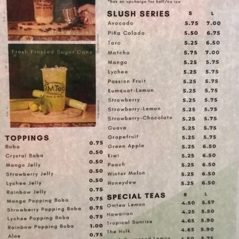 OMTea Boba & Bites - Coffees and Slushies - Bubble Tea Near Me - Raleigh, North Carolina