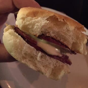 Urban Stack - Fried bologna slider - Burgers Near Me - Chattanooga, Tennessee Urban Stack - Fried bologna slider - Burgers Near Me - Chattanooga, Tennessee