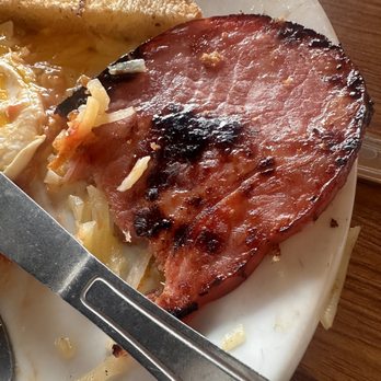 Denny's - Very dry and over cooked Grilled Ham Slice - American Near Me - Las Vegas, Nevada Denny's - Very dry and over cooked Grilled Ham Slice - American Near Me - Las Vegas, Nevada