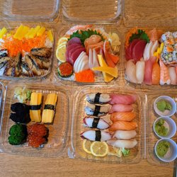 Spicy 9 Sushi Bar & Asian Restaurant - Sushi takeout from Spicy 9. $96.74 total. See my box close-ups for descriptions and pricing of each item.