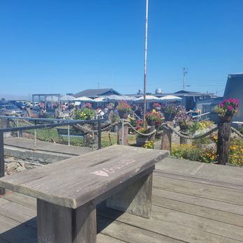 Gill's By The Bay - View of the restaurant from the dock - Seafood Near Me - Eureka, California Gill's By The Bay - View of the restaurant from the dock - Seafood Near Me - Eureka, California