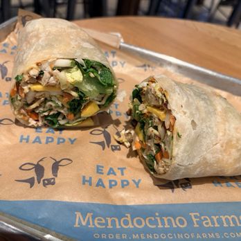Mendocino Farms - Thai Mango Wrap (with Chicken) - Sandwiches Near Me - Elk Grove, California Mendocino Farms - Thai Mango Wrap (with Chicken) - Sandwiches Near Me - Elk Grove, California