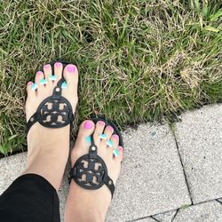 Spatique Nails - Finished pedicure