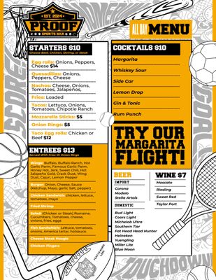 PROOF SPORTS BAR by null