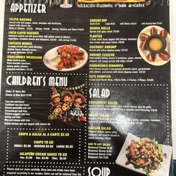 Updated menu photo page 2