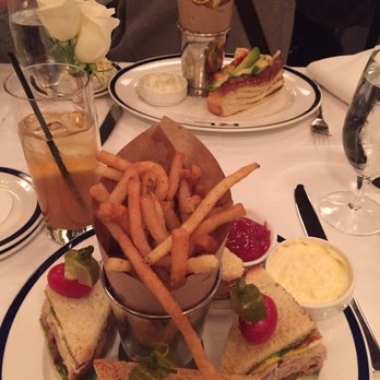 RL Restaurant - Look at this club sandwich, it's the Epitome of club sandwiches - New American Near Me - Chicago, Illinois