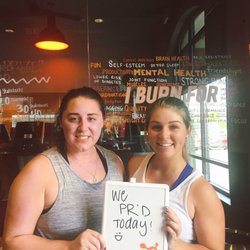 Orangetheory Fitness Tyler - Saci and Jordan both beat their personal records for most number of Splat points in one class!
