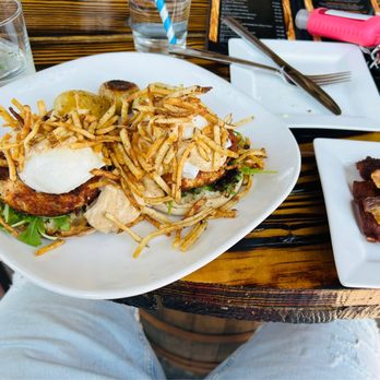 Cork & Gabel - Salmon eggs Benedict - Comfort Food Near Me - Detroit, Michigan Cork & Gabel - Salmon eggs Benedict - Comfort Food Near Me - Detroit, Michigan