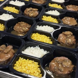 Neat meals ready to be packaged Neat meals ready to be packaged