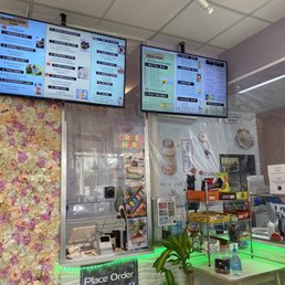 Menu options