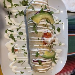 Chicken burrito