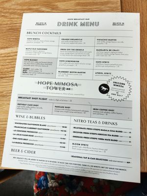 Menu photo 4 Hope Breakfast Bar - Blaine Blaine, MN Menu photo 4 Hope Breakfast Bar - Blaine Blaine, MN