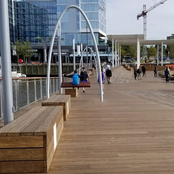 The Wharf DC - On this pier there are about 5 large swings and they can seat up to 3 people comfortably - Landmarks & Historical Buildings Near Me - Washington, DC, District of Columbia