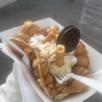 Just Tea - Puffed waffle - Bubble Tea Near Me - Portland, Oregon