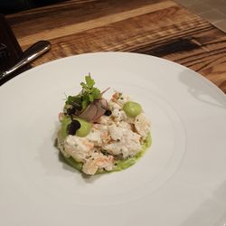 Charlie Palmer Steak - Alaskan King Crab appetizer. Delicious.